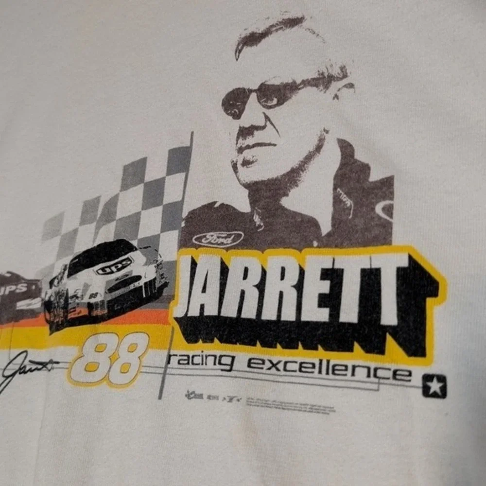 Dale Jarrett #88 UPS Vintage NASCAR Racing LS Tee Men's L‎ | Retro Sportswear